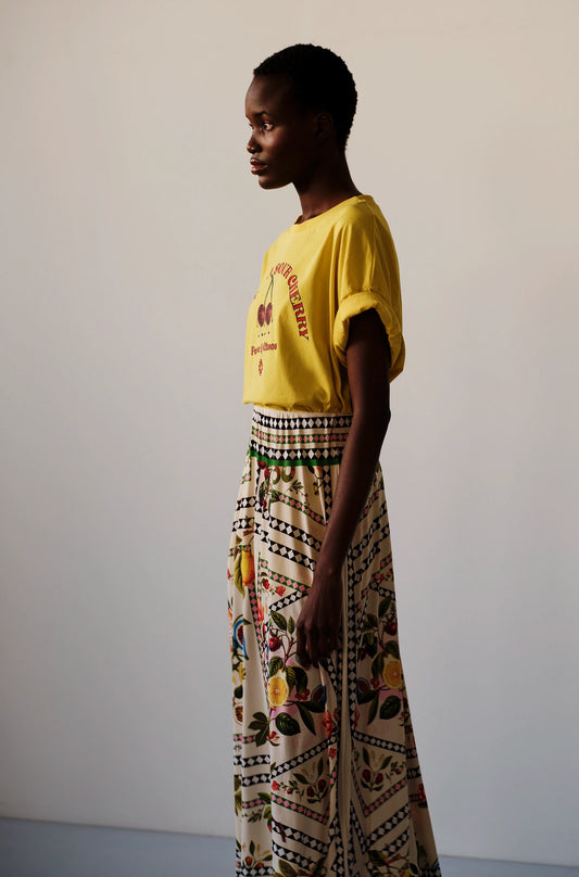  TUTTI-FRUTTI LONG SKIRT - Vesta Donna 