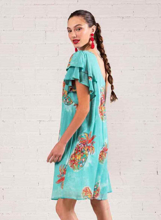 PINEAPPLE DRESS - Vesta Donna