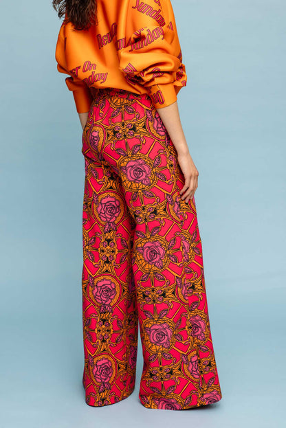 Never on Sunday ROS PANTS - Vesta Donna 