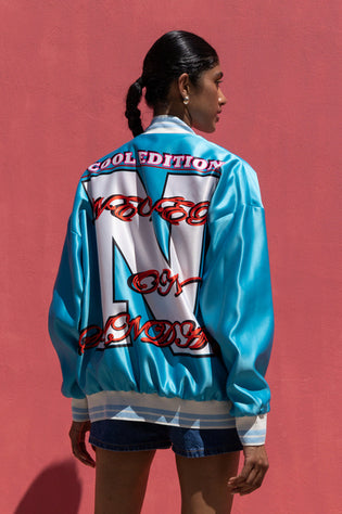 NO SIGNAL JACKET TURQUOISE