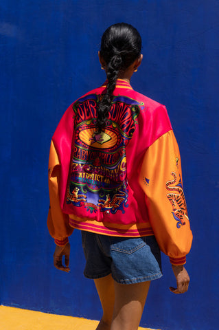 UNBOTHERED JACKET FUCHSIA