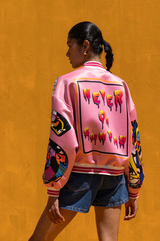  NO CHILL JACKET PINK - Vesta Donna 