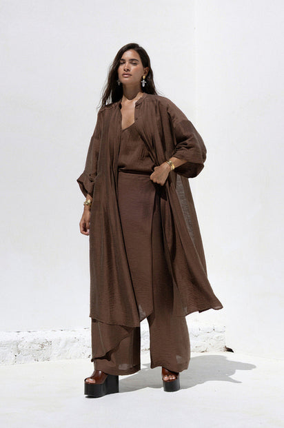  CIELO SHIRT DRESS - Vesta Donna 