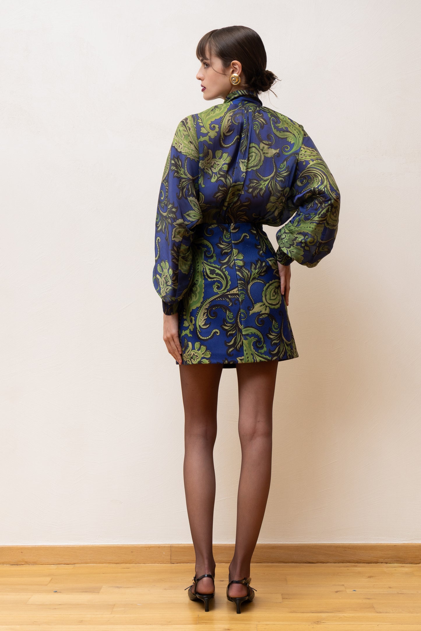 VICKEY PAISLEY SKIRT