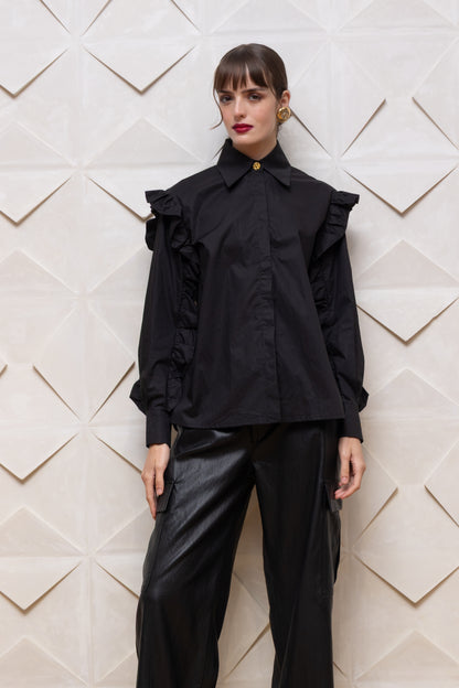 VEGGY SHIRT BLACK