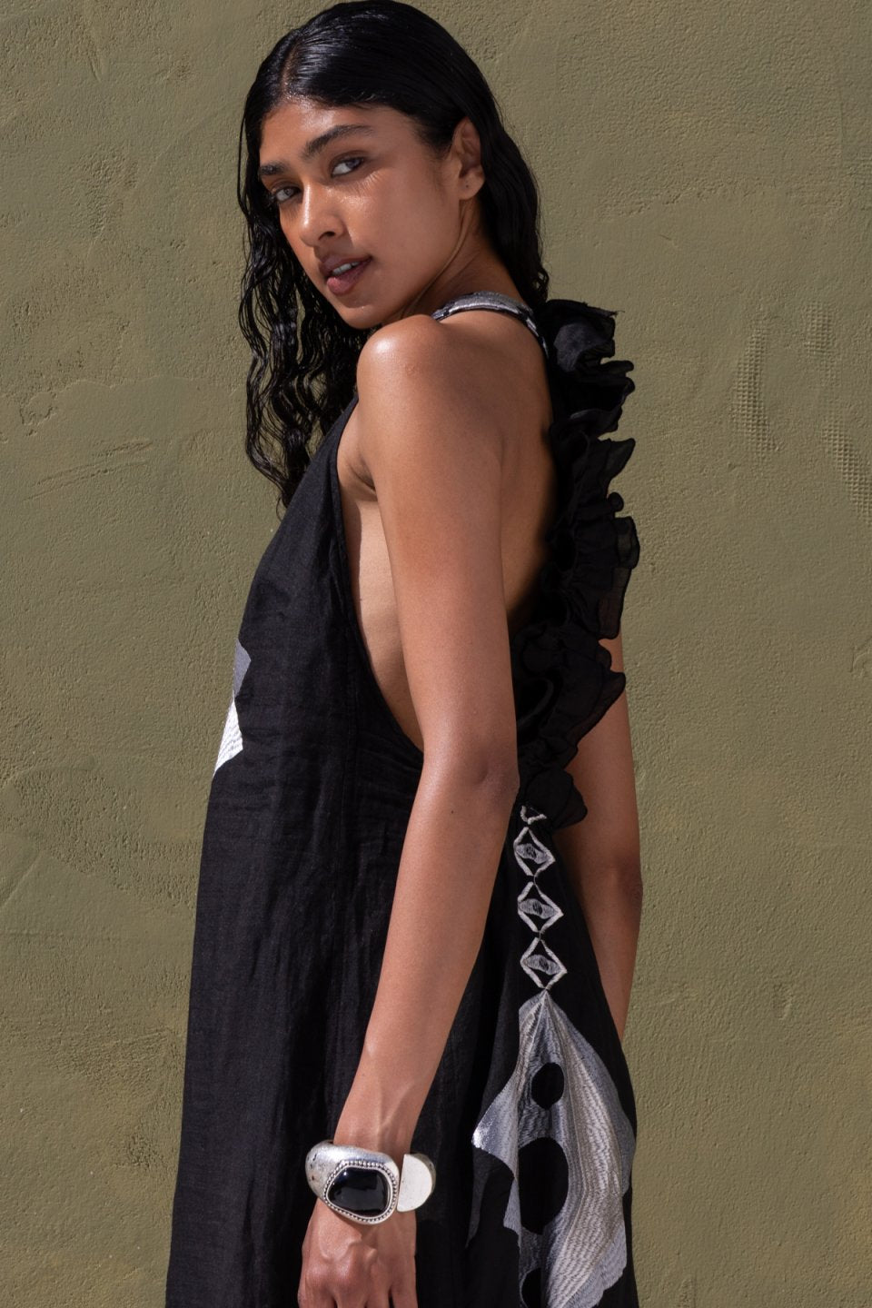  AMARA DRESS BLACK - Vesta Donna 