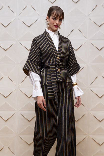 GOLDEN STRIPE SUIT