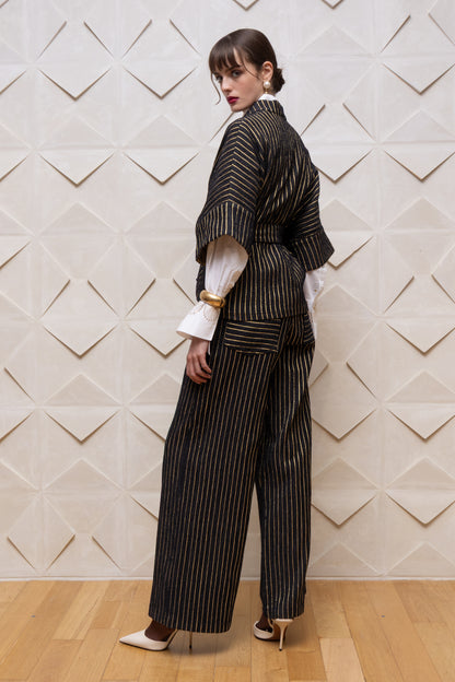 GOLDEN STRIPE SUIT