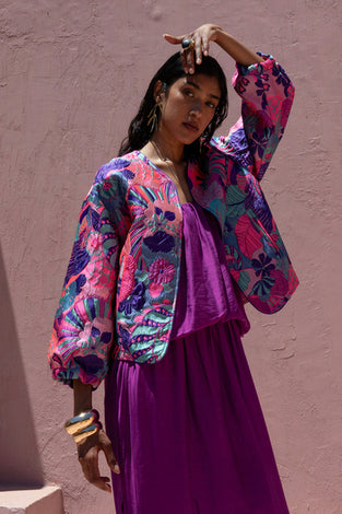 AVELINE JACKET FUCHSIA