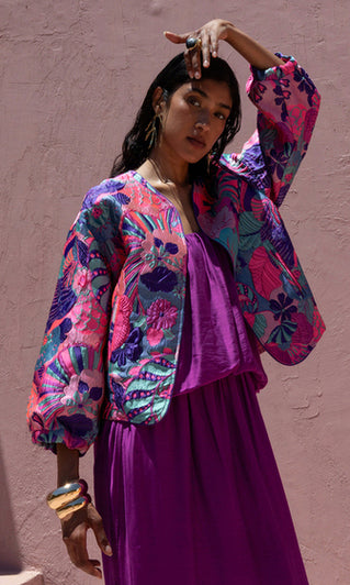 AVELINE JACKET FUCHSIA