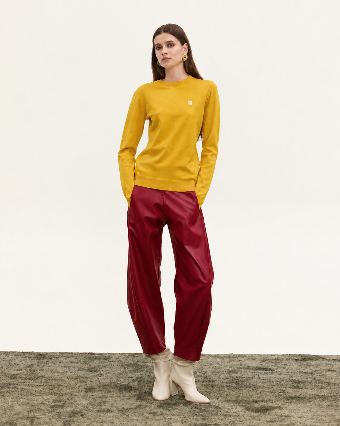 BARBEL PANTS BORDEAUX - Vesta Donna 