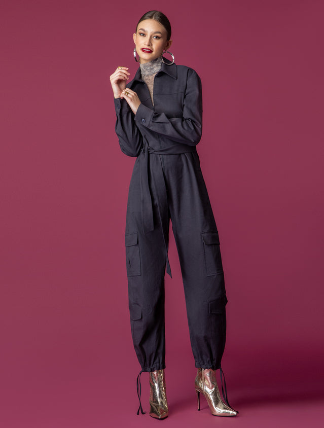 ZENAIDA JUMPSUIT GREY