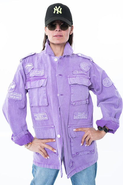 VERTIGO JACKET LILAC