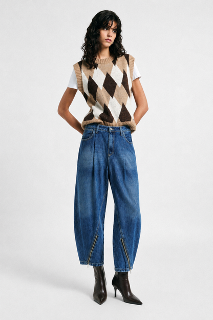 NORA BALLOON DENIM PANTS