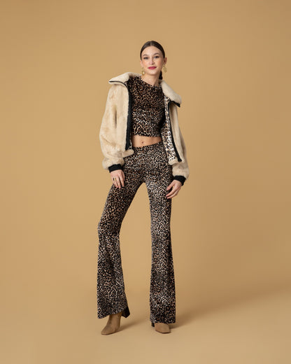 SHEENA ECO FUR COAT