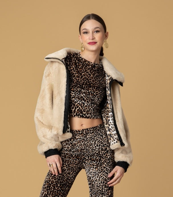 SHEENA ECO FUR COAT