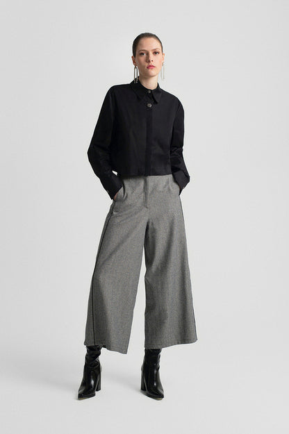  ANNETTE SHIRT BLACK - Vesta Donna 