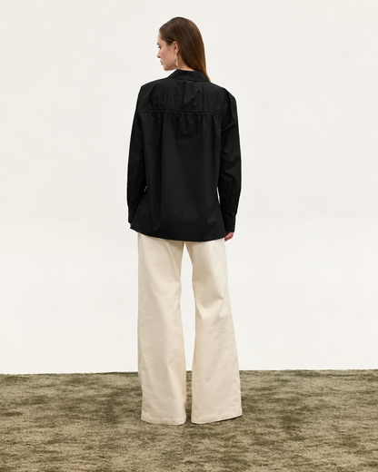 DALIA UTILITY SHIRT BLACK