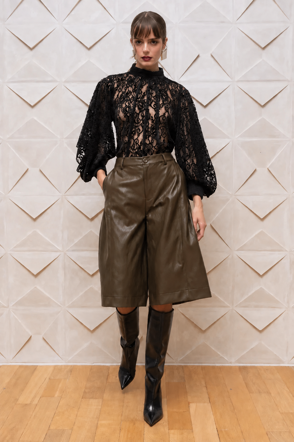  VIRON PANTS OLIVE - Vesta Donna 