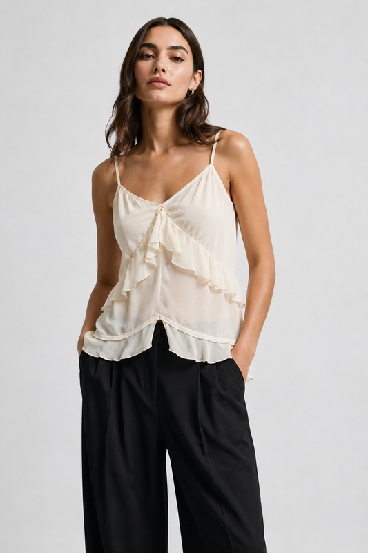 ELENA RUFFLE TOP
