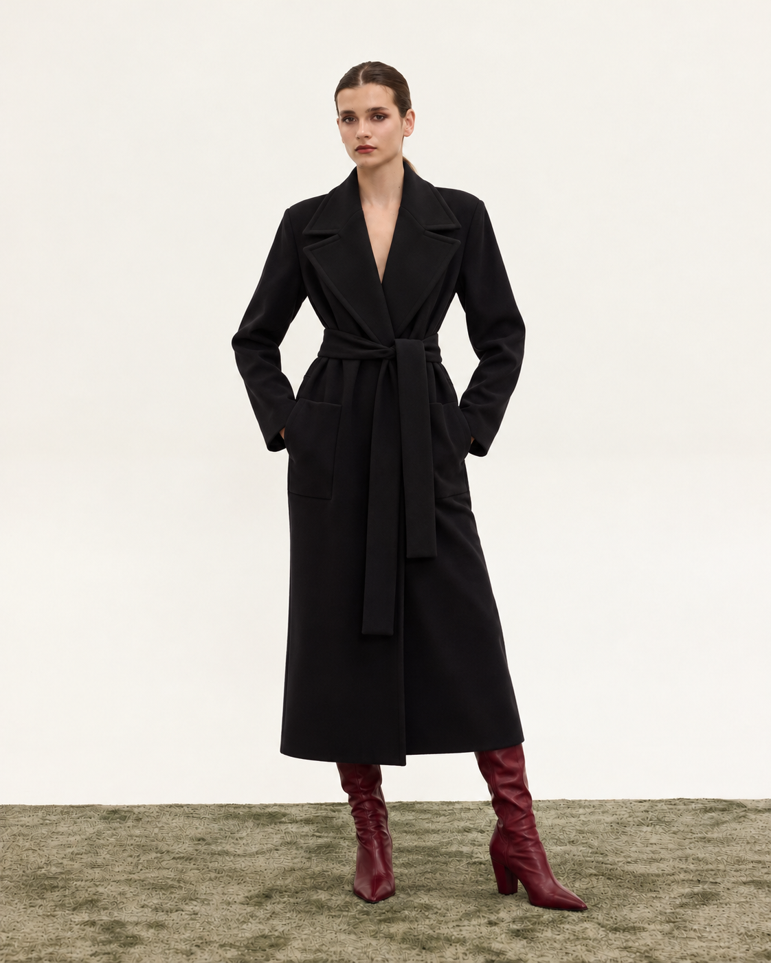 LISSIE COAT BLACK