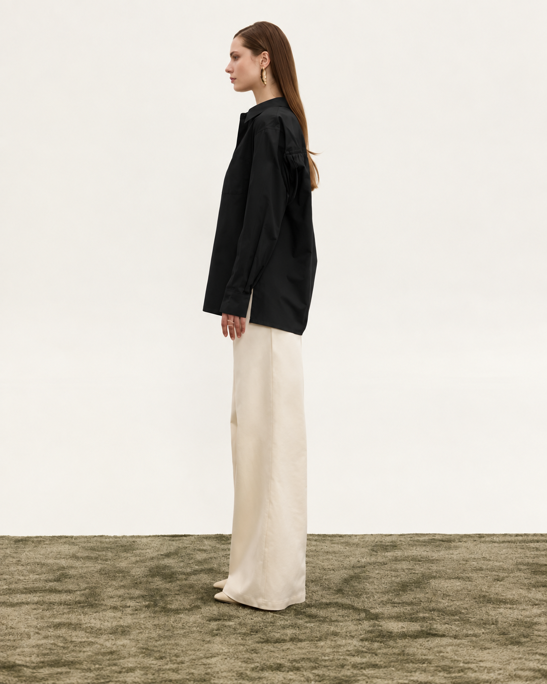 DALIA UTILITY SHIRT BLACK