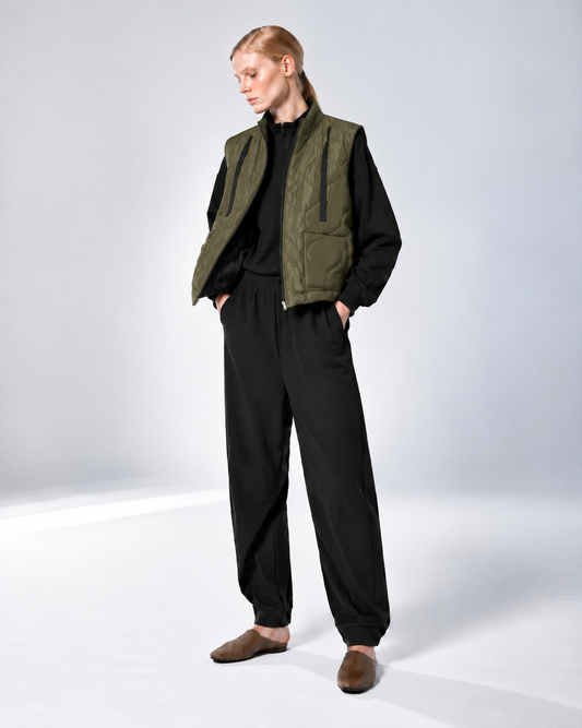 GINER JACKET KHAKI BLACK