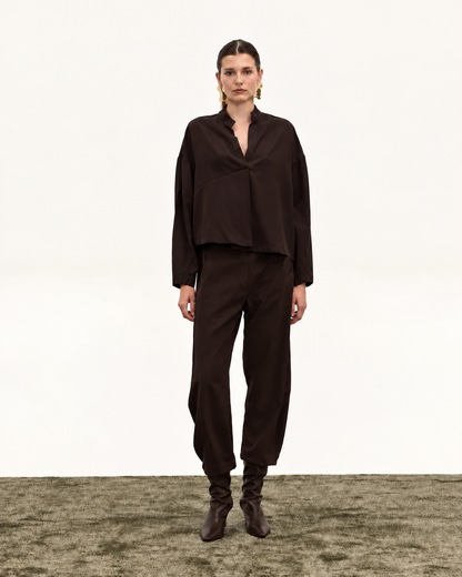  KULI TOP BROWN - Vesta Donna 