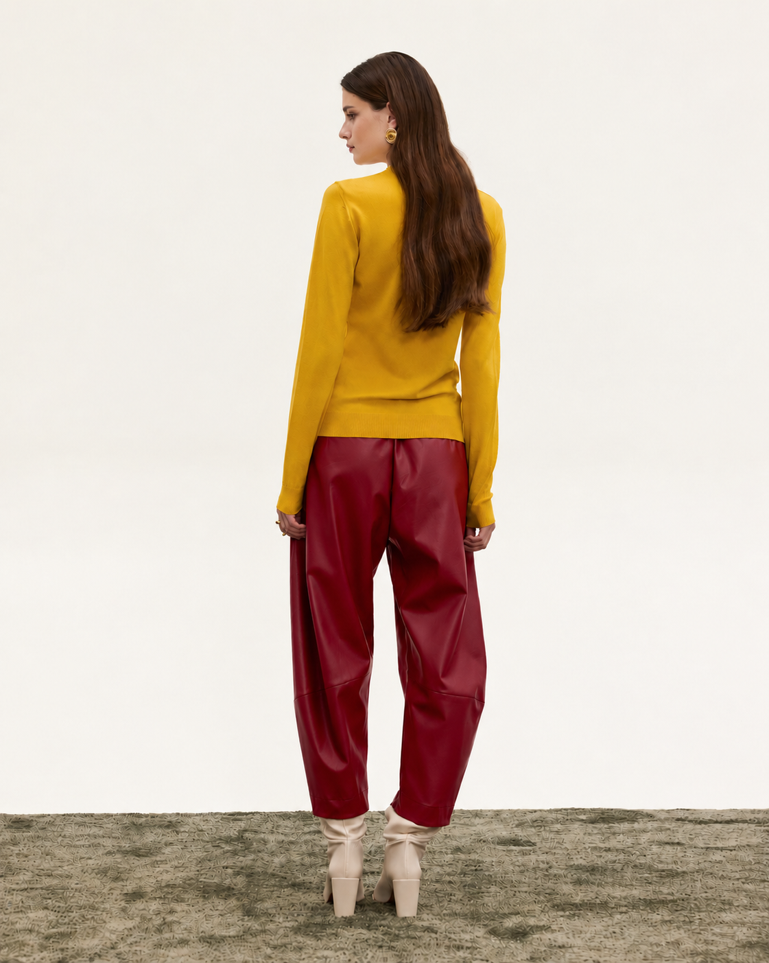  BARBEL PANTS BORDEAUX - Vesta Donna 