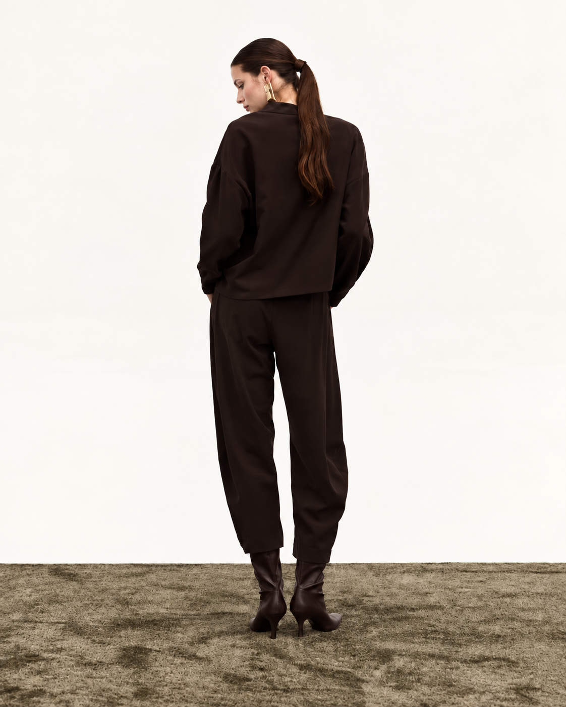  KULI TOP BROWN - Vesta Donna 