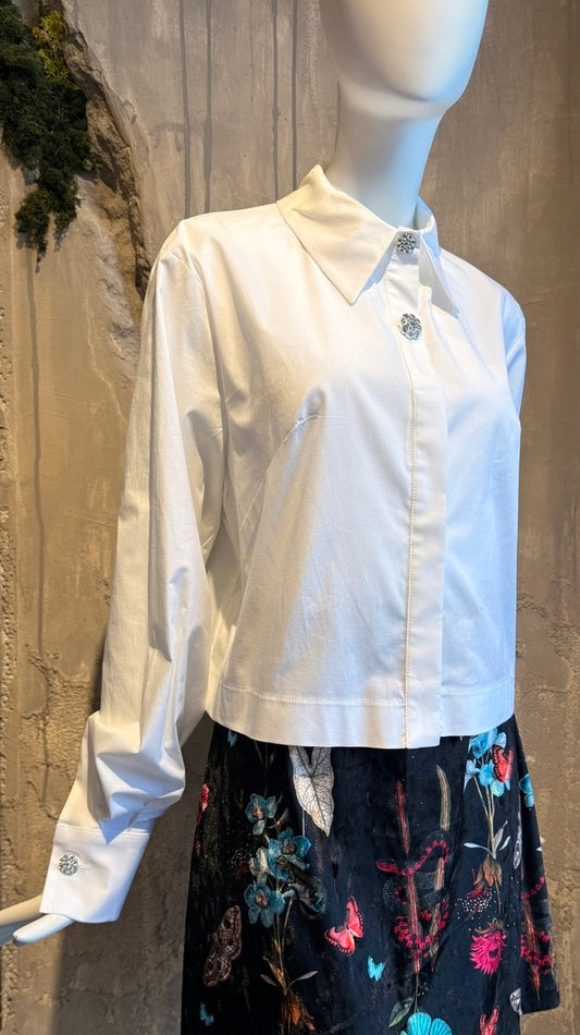  ANNETTE SHIRT WHITE - Vesta Donna 
