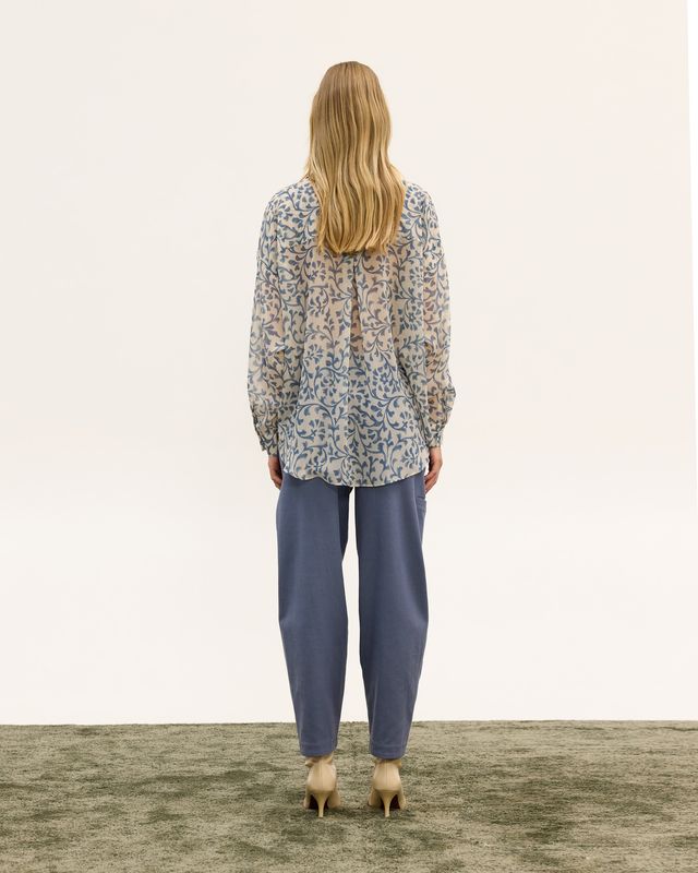 AZURE BLOOM SHIRT