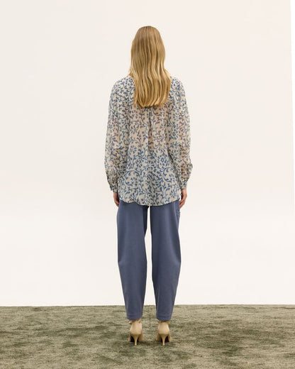 AZURE BLOOM SHIRT