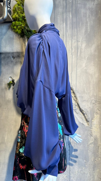  MANI SHIRT BLUE - Vesta Donna 