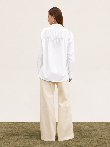 DALIA UTILITY SHIRT WHITE