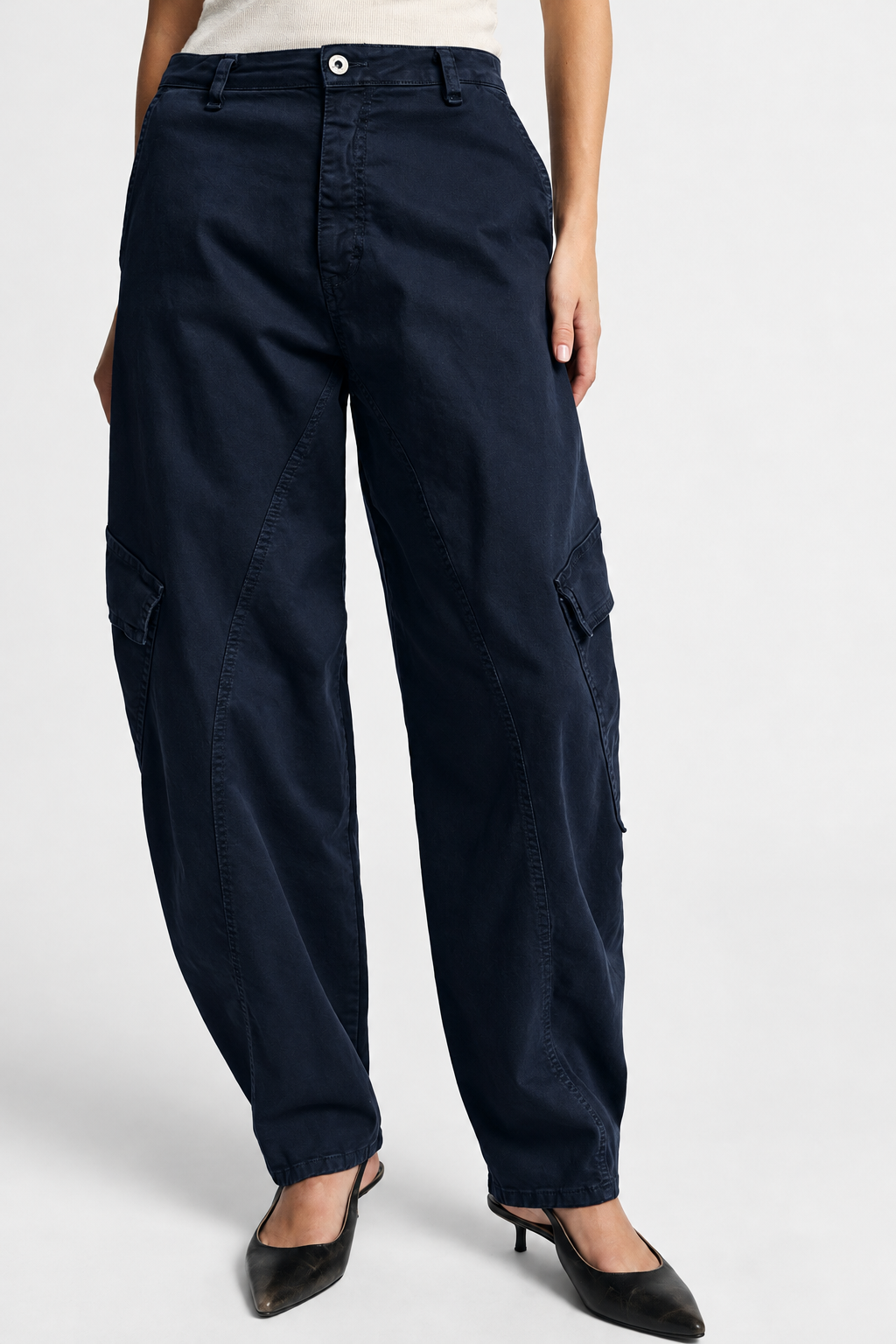 MAYA CARGO PANTS BLUE