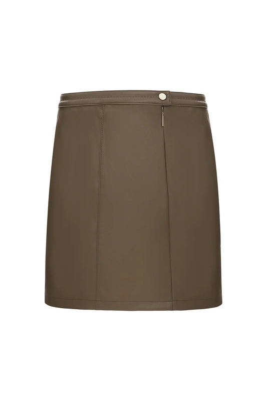ONIA ECO LEATHER SKIRT