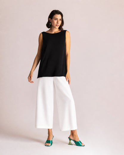 KELLY SLEEVELESS TOP BLACK