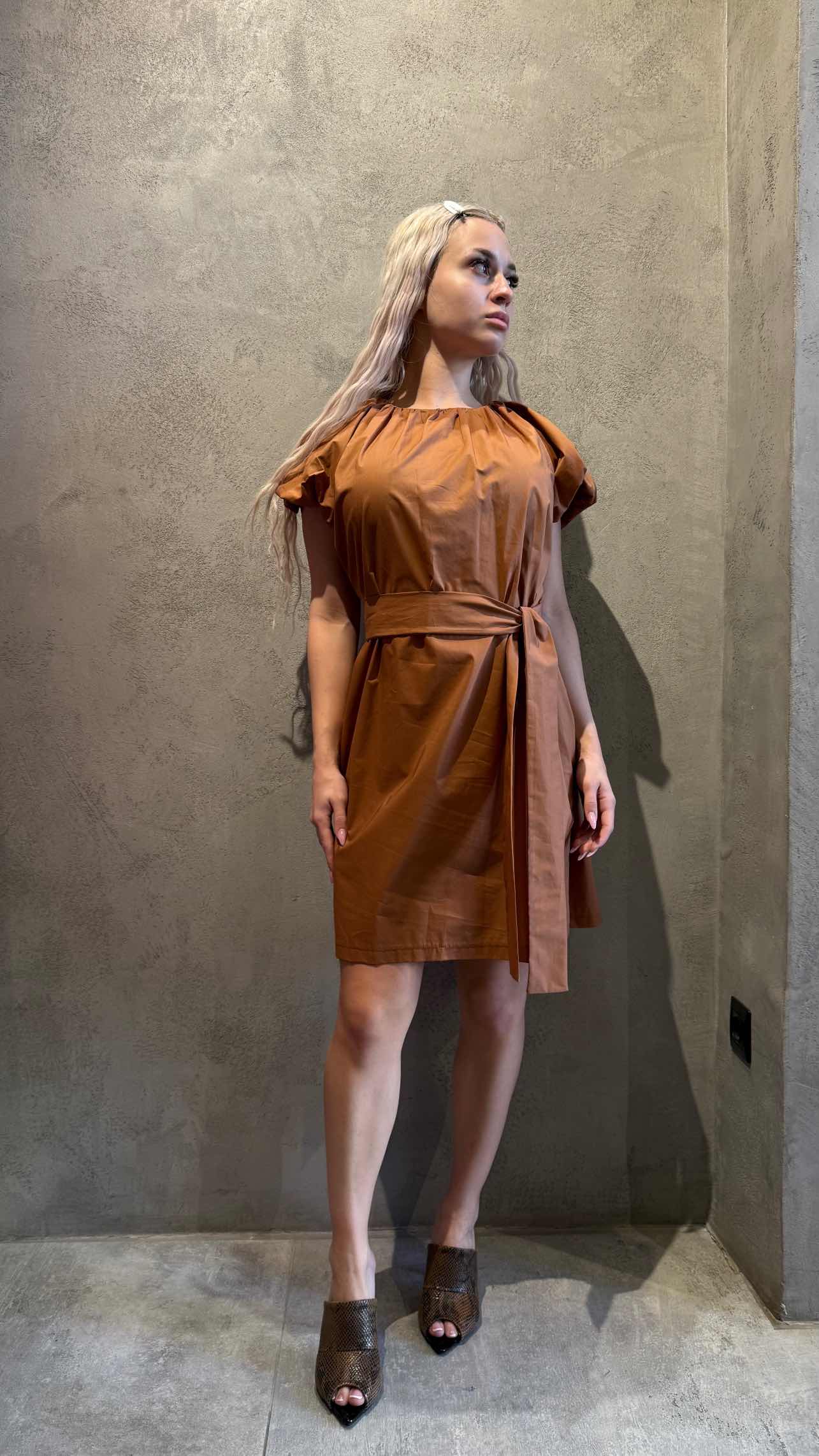 PENNY DRESS CHOCOLATE
