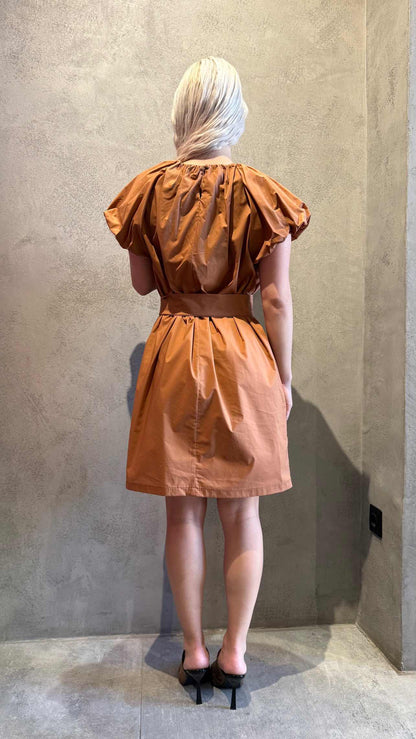 PENNY DRESS CHOCOLATE