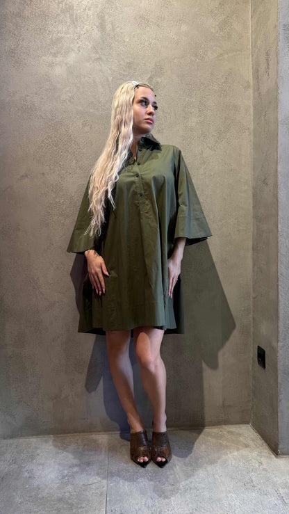 KRISSY DRESS KHAKI