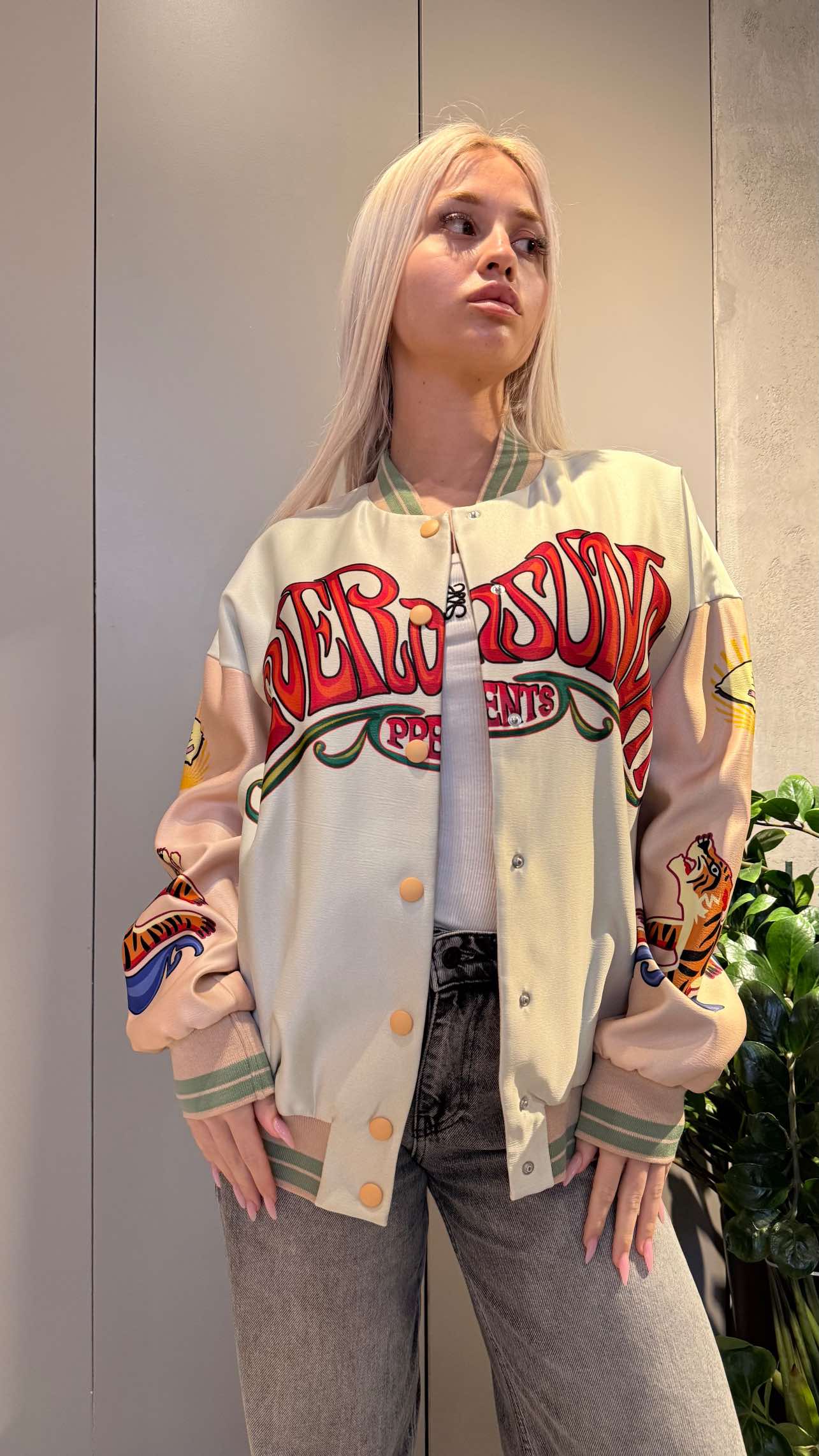 CANDIS LONG JACKET BEIGE