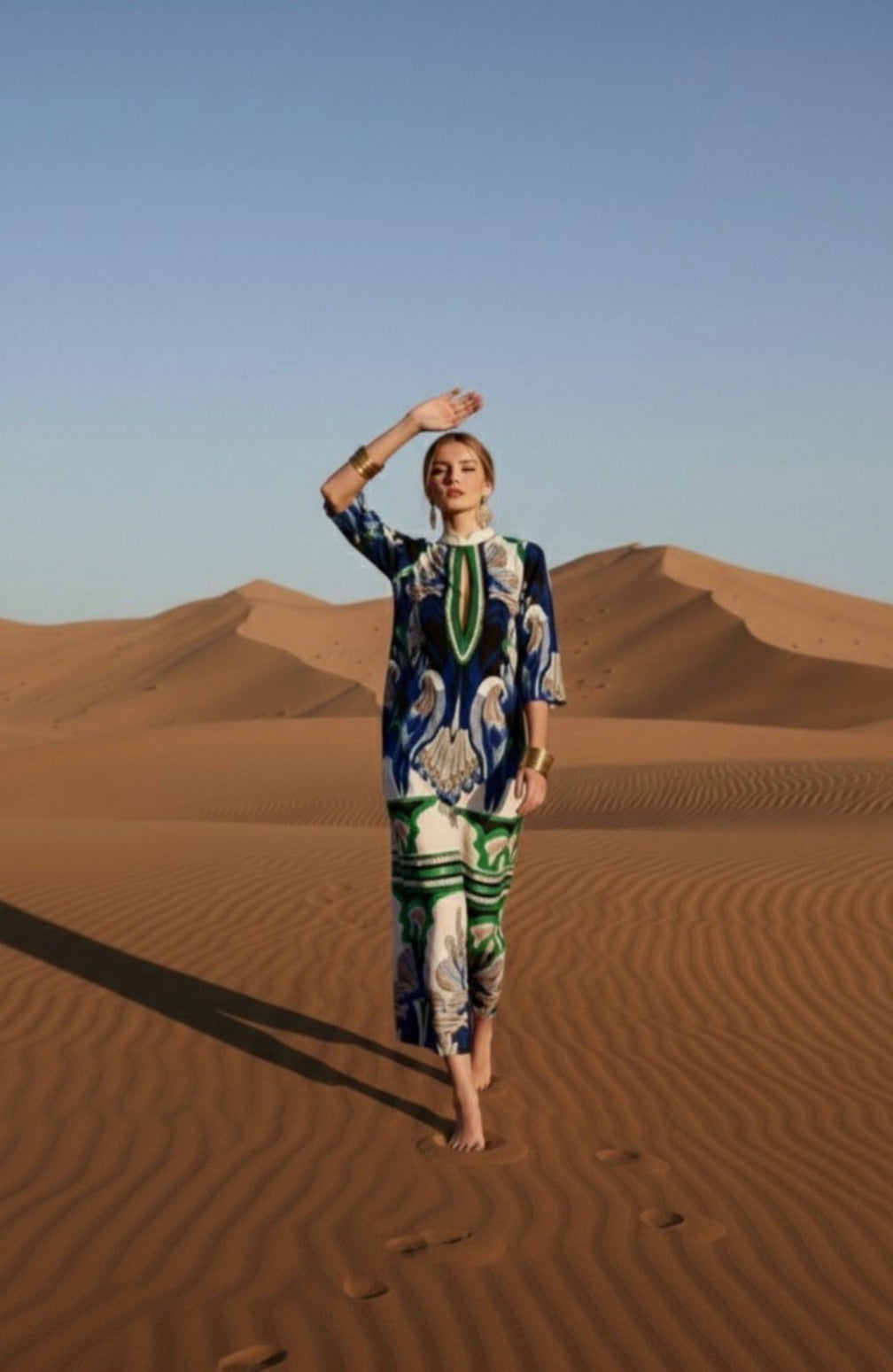  EXOTIC MIRAGE LONG DRESS - Vesta Donna 