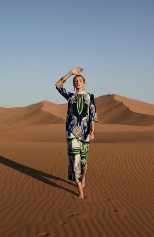 EXOTIC MIRAGE LONG DRESS