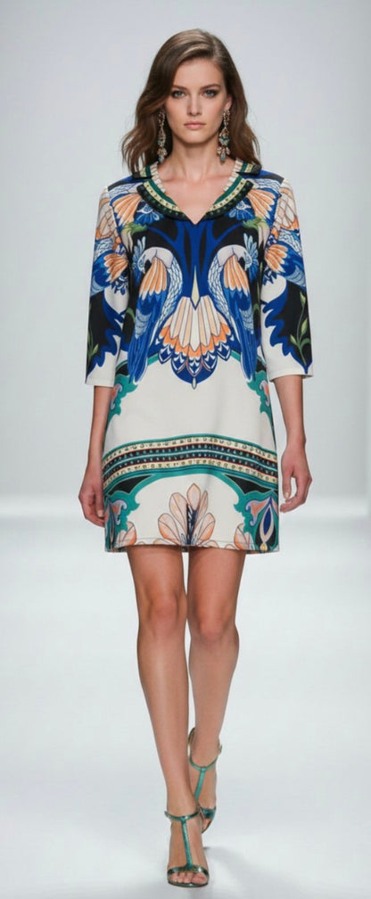 EXOTIC MIRAGE MINI DRESS