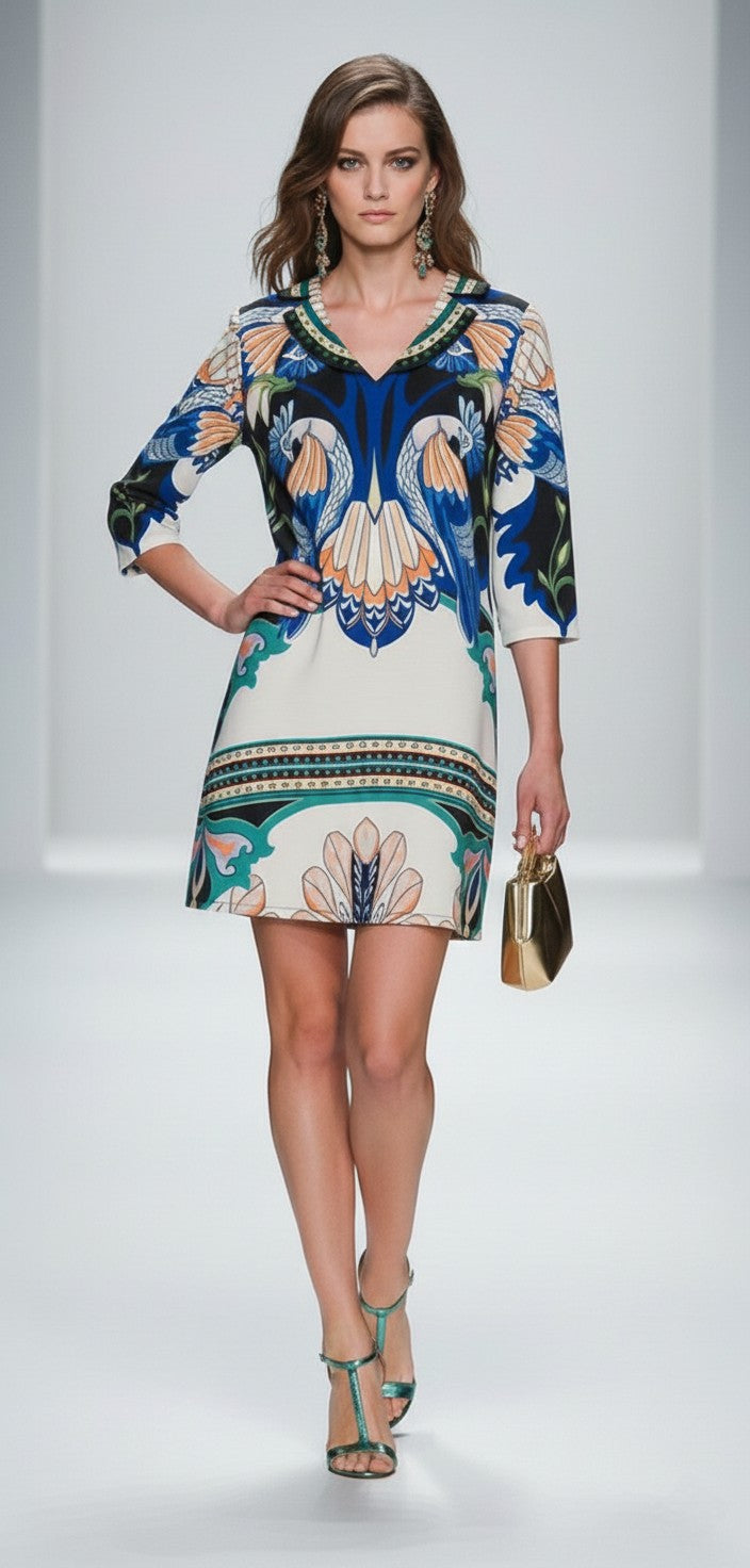 EXOTIC MIRAGE MINI DRESS