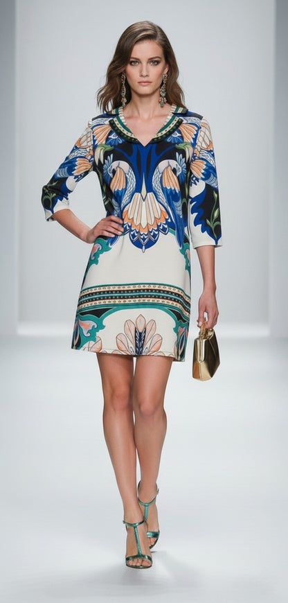 EXOTIC MIRAGE MINI DRESS