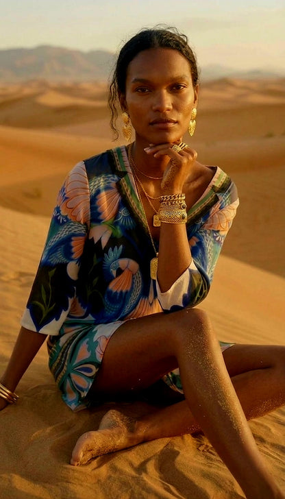 EXOTIC MIRAGE MINI DRESS