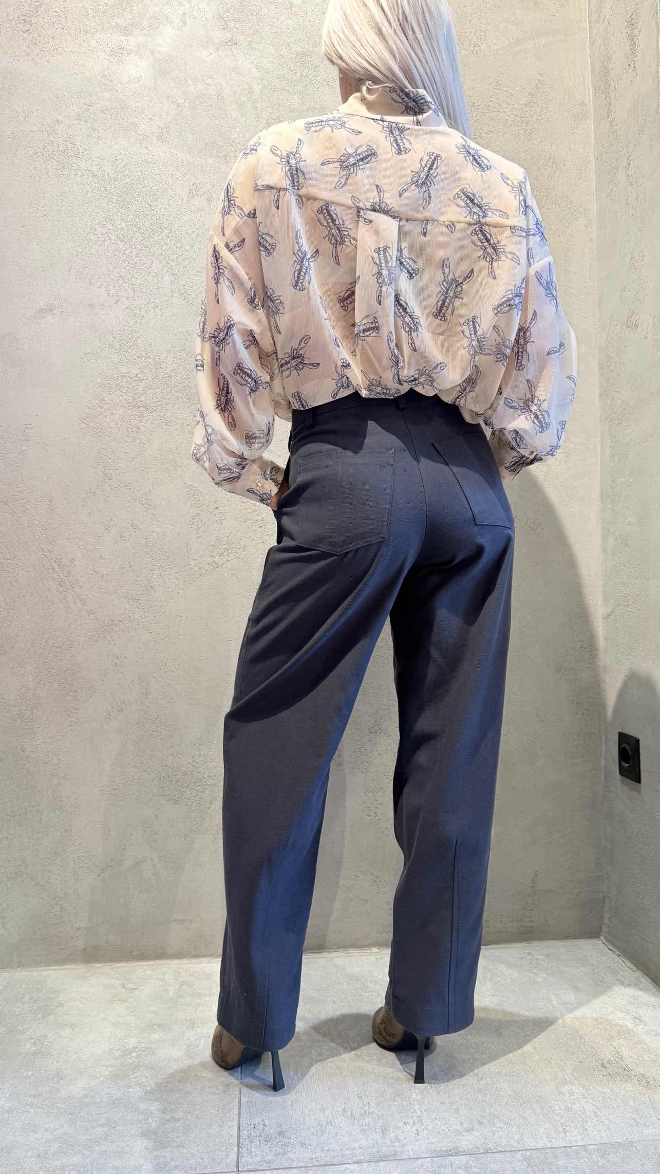  SORAYA PANTS BLUE - Vesta Donna 