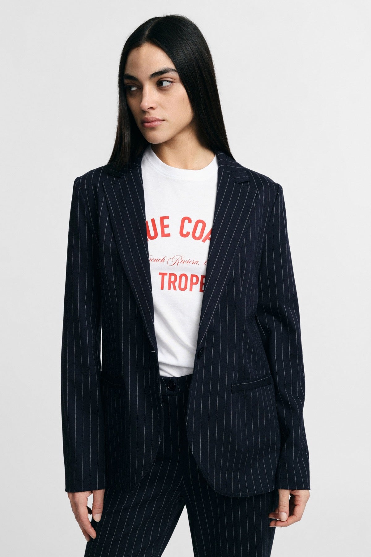  CHIARA SUIT BLUE - Vesta Donna 